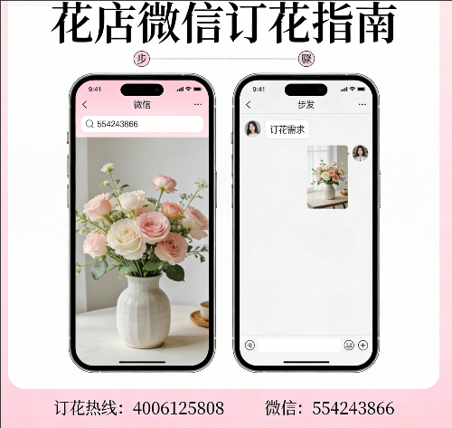 青岛花店微信怎么订花 青岛花店